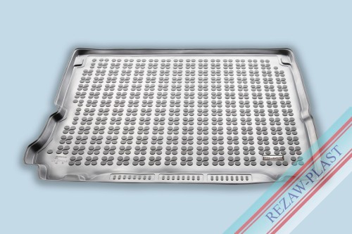 Trunk mat grey fits to: Peugeot 5008 II 2017 - 2024