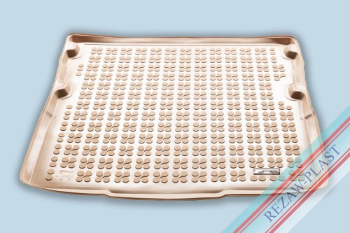 Mata bagażnika TPE (gumowa) beżowa pasuje do: Skoda OCTAVIA III 2013 - 2019