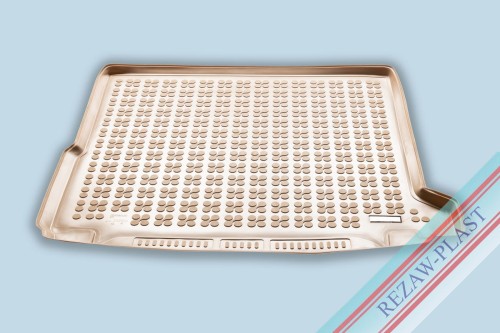 Trunk mat beige fits to: Volvo V60 II 2018 -