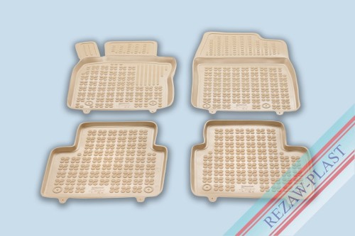 Floor mats beige fit to: Mazda 3 IV 2019 -, CX-30 2019 -