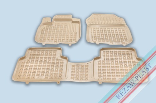 Floor mats beige fit to: HONDA CR - V V 2018 - 2023