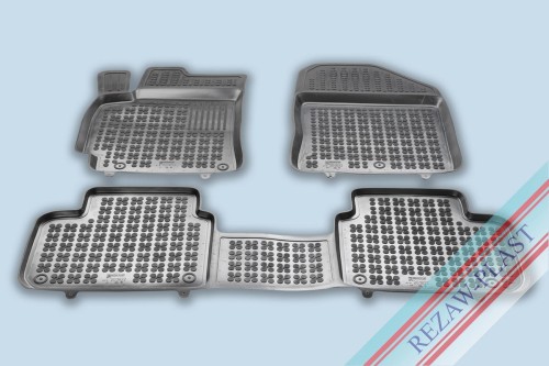 Dywaniki podłogowe czarne pasują do: Hyundai ELANTRA VI 2019 - 2020