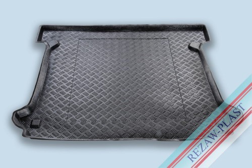 Trunk mat without non - slip fits to: Fiat DOBLO I MAXI 2005 - 2009