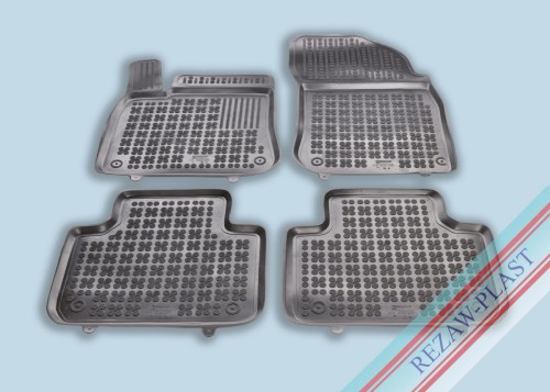 Dywaniki podłogowe czarne pasują do: Volkswagen TOUAREG III 2018 -