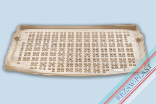 Trunk mat beige fits to: Audi A1 II GB 2018 -