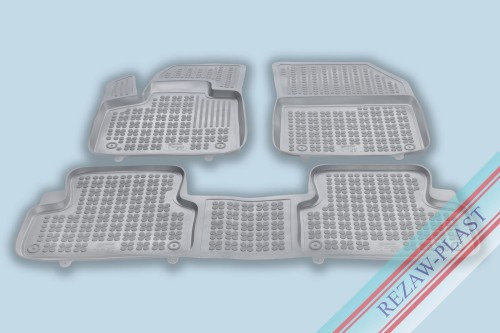 Floor mats grey fit to: DS7 CROSSBACK 2018 -, DS7 CROSSBACK E-TENSE 2022 -