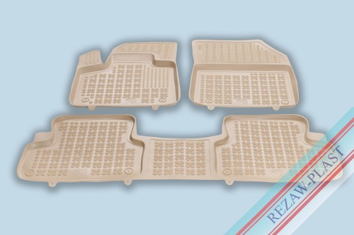 Dywaniki podłogowe beżowe pasują do: DS7 CROSSBACK 2018 -, DS7 CROSSBACK E-TENSE 2022 -