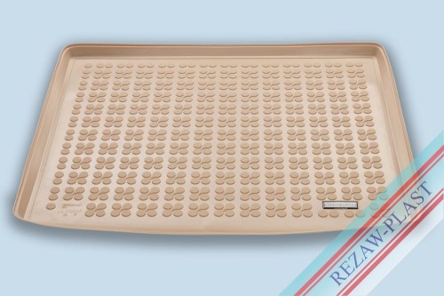 Mata bagażnika TPE (gumowa) beżowa pasuje do: Audi Q3 II 2018 -