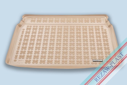 Mata bagażnika TPE (gumowa) beżowa pasuje do: Audi Q3 II 2018 -