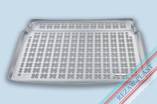 Trunk mat grey fits to: Audi Q3 II 2018 -