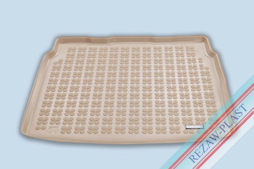 Trunk mat beige fits to: Seat TARRACO 2018 -, Volkswagen TIGUAN ALLSPACE 2017 -