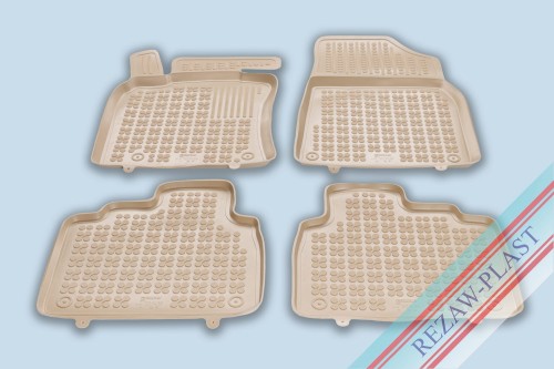 Floor mats beige fit to: Toyota CAMRY VIII (XV70) 2017 - 2024