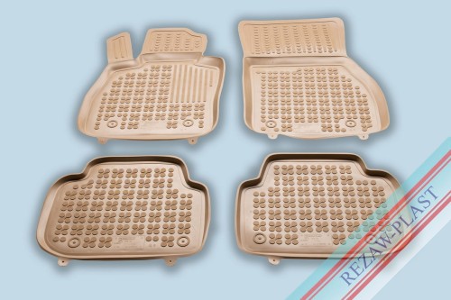 Floor mats beige fit to: Mini CLUBMAN II F54 2015 -