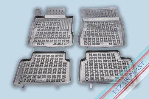 Floor mats grey fit to: Mercedes W211, S211 E - KLASA 2002 - 2009