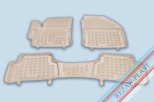 Dywaniki podłogowe beżowe pasują do: Toyota COROLLA XII (E210) 2018 - 2024