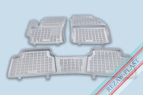 Dywaniki podłogowe szare pasują do: Suzuki SWACE 2020 -, Toyota COROLLA XII (E210) TS 2018 - 2024