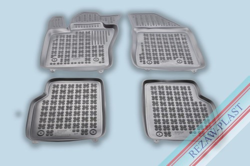 Dywaniki podłogowe szare pasują do: Jeep COMPASS II (MP/552) 2017 -