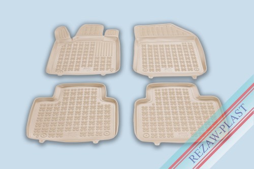 Floor mats beige fit to: Peugeot 508 II 2018 -