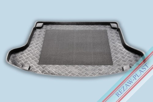 Trunk mat with non - slip fits to: Hyundai i30 III 2017 - 2019
