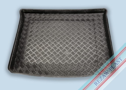 Trunk mat without non - slip fits to: Fiat 500L 2013 - 2022