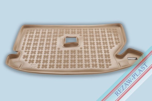 Mata bagażnika TPE (gumowa) beżowa pasuje do: Dacia LODGY I 2017 - 2020