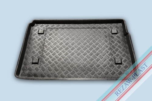 Trunk mat without non - slip fits to: CITROEN NEMO 2008 - 2017, Fiat FIORINO III 2007 - 2020