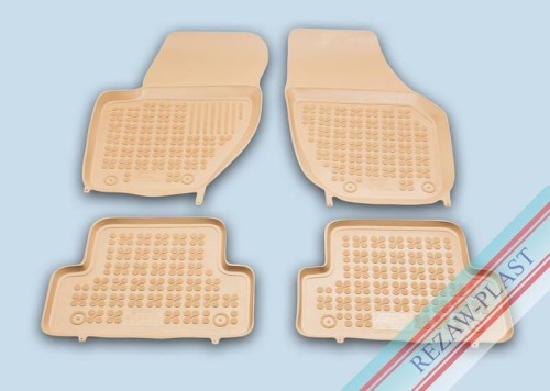 Dywaniki podłogowe beżowe pasują do: Volvo V40 II 2012 - 2019