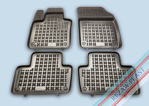 Dywaniki podłogowe czarne pasują do: Volvo XC90 II 2015 - 2025