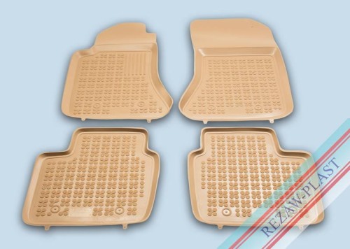 Dywaniki podłogowe beżowe pasują do: Opel OMEGA B II 1994 - 2003