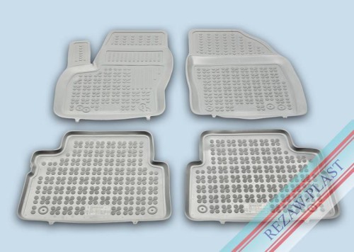 Floor mats grey fit to: Ford C - MAX I 2003 - 2010, C - MAX II 2010 - 2019, GRAND C - MAX 2010 - 2019