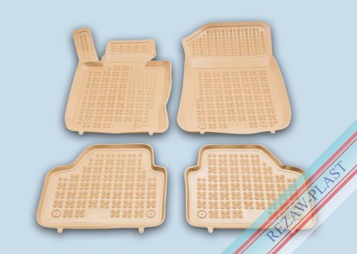 Floor mats beige fit to: BMW X1 (E84) 2009 - 2016