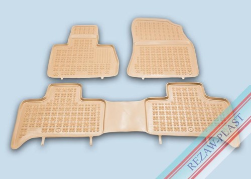 Dywaniki podłogowe beżowe pasują do: BMW X5 (E53) 1999 - 2006