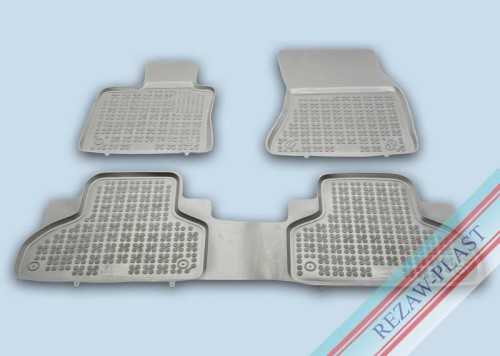 Floor mats grey fit to: BMW X5 (F15) 2013 - 2018, X6 (F16) 2014 - 2019