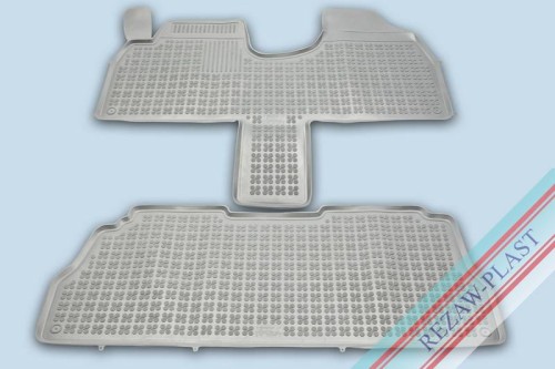 Floor mats grey fit to: Citroen EVASION 1994 - 2003, Fiat ULYSSE I 1994 - 2002, Lancia ZETA 1994 - 2002, Peugeot 806 1994 - 2002