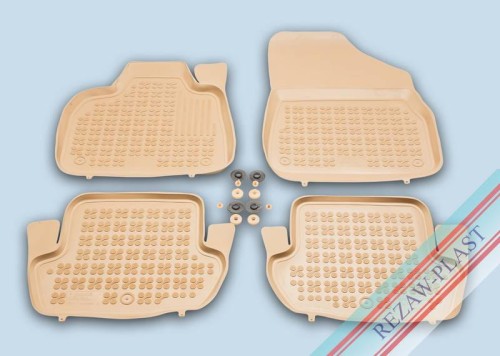Dywaniki podłogowe beżowe pasują do: DS5 2011 - 2015