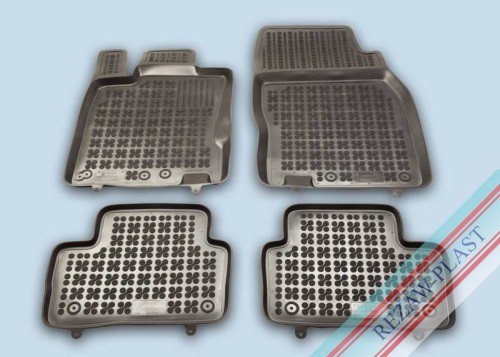 Floor mats black fit to: Renault KADJAR 2015 - 2022