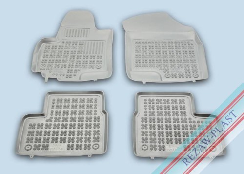 Dywaniki podłogowe szare pasują do: Suzuki SWIFT IV, V 2007 - 2017