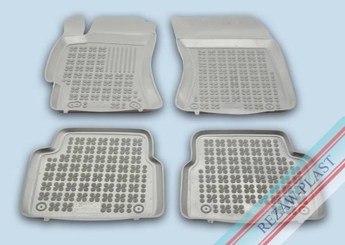 Dywaniki podłogowe szare pasują do: Subaru FORESTER III 2008 - 2013