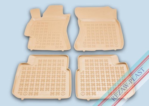 Floor mats beige fit to: Subaru OUTBACK III 2003 - 2009
