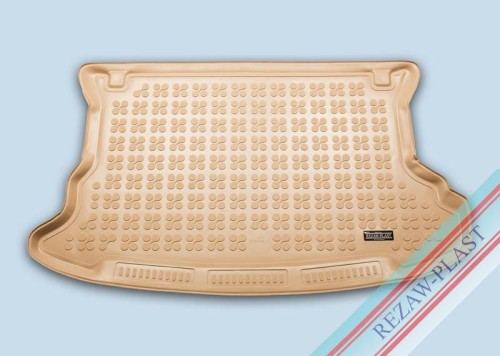 Mata bagażnika TPE (gumowa) beżowa pasuje do: Kia SPORTAGE II 2004 - 2010