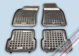 Dywaniki podłogowe czarne pasują do: Audi A6 III C6 2008 - 2011