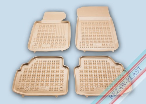 Floor mats beige fit to: BMW 3 (E92) 2006 - 2013