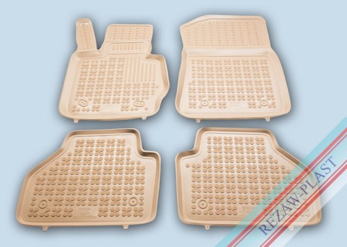 Dywaniki podłogowe beżowe pasują do: BMW X3 (F25) 2010 - 2017, X4 (F26) 2014 - 2018