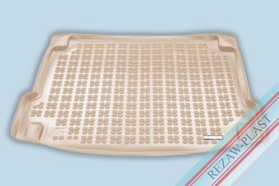 Trunk mat beige fits to: Jaguar F - PACE 2016 -