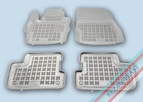 Floor mats grey fit to: Mazda 3 I, II 2003 - 2013