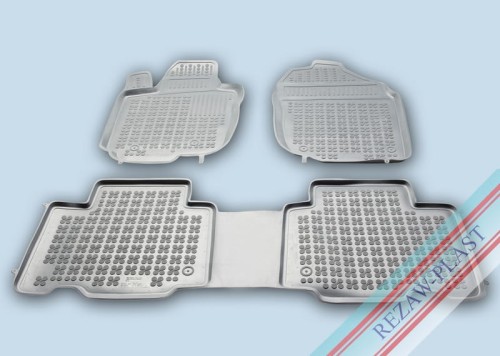Dywaniki podłogowe szare pasują do: Toyota RAV4 III 2005 - 2012