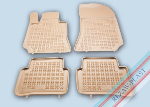 Floor mats beige fit to: Mercedes CLS II C218, X218 2011 - 2018
