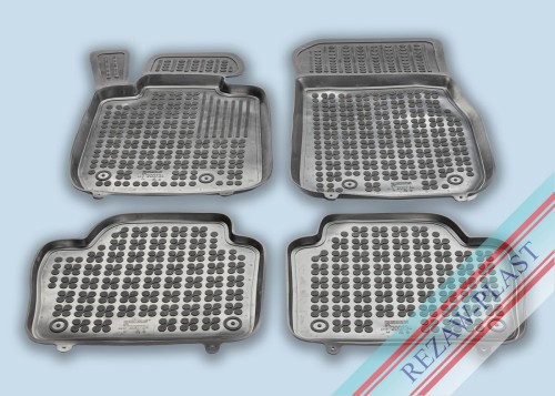 Floor mats black fit to: BMW 3 (F30, F31) 2012 - 2018, 4 (F32, F36 Gran Coupe) 2013 - 2021