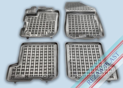 Dywaniki podłogowe czarne pasują do: Renault DACIA SANDERO II 2019 - 2020