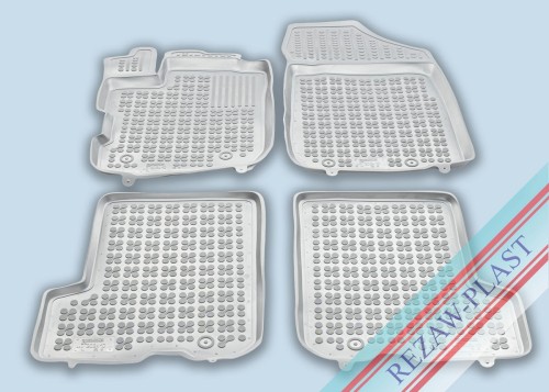 Dywaniki podłogowe szare pasują do: Renault DACIA SANDERO II 2019 - 2020